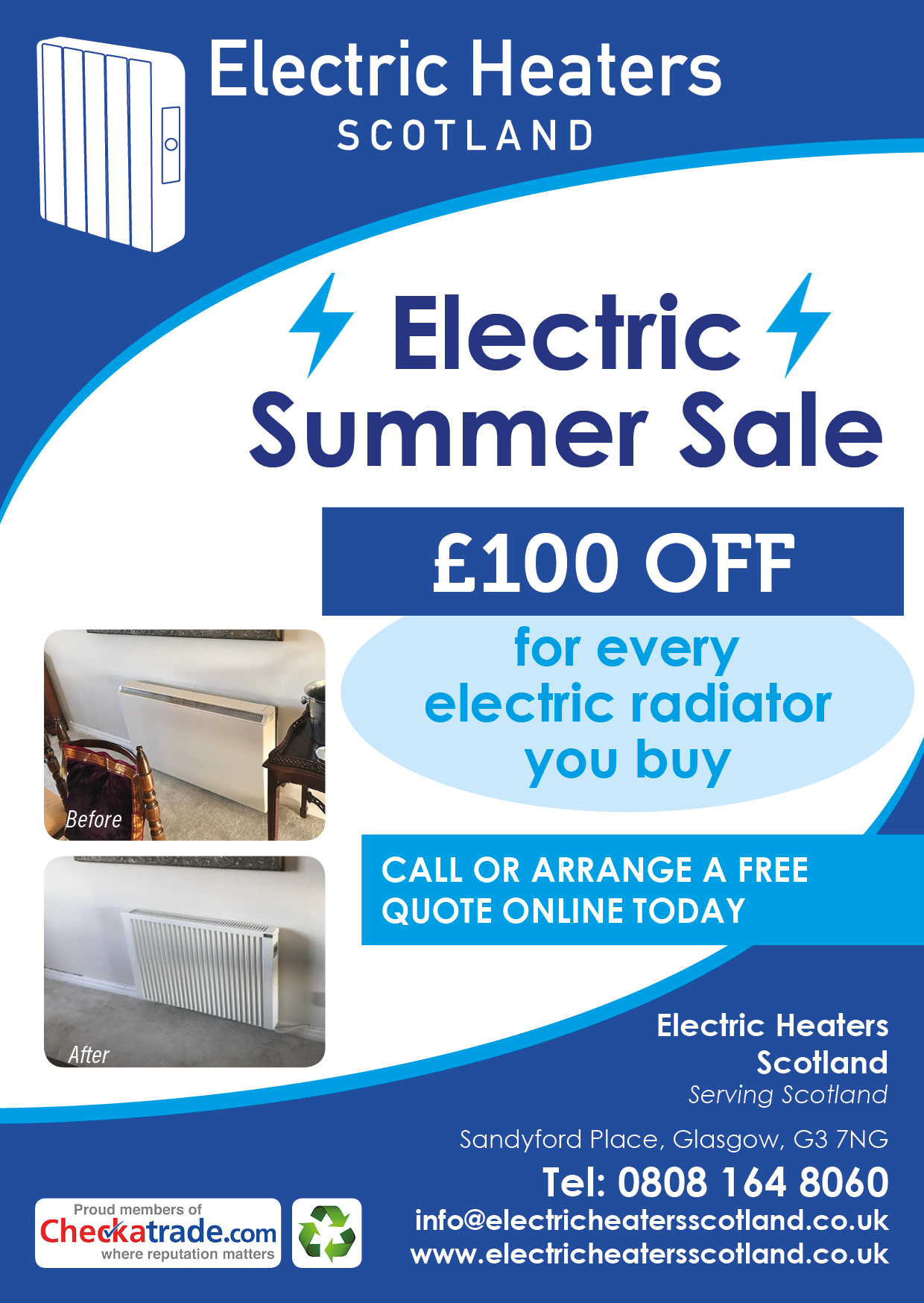 Electric Heaters Scotland Specialist Electric Heating Company